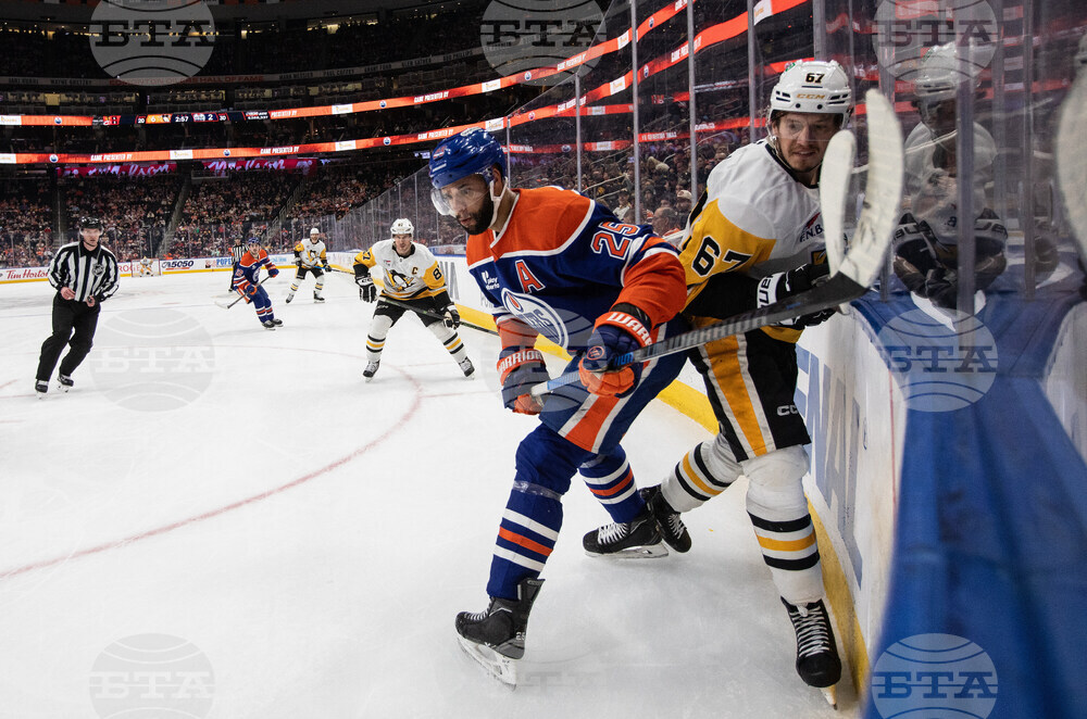 Penguins Oilers Hockey