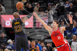 Lakers Clippers Basketball