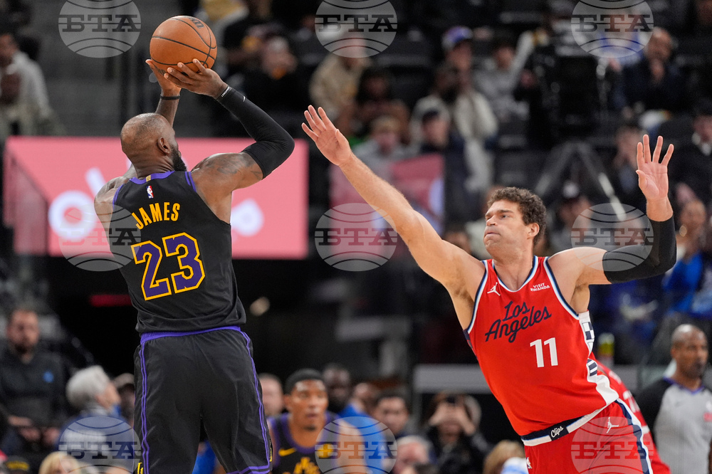 Lakers Clippers Basketball