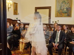 Йозлем Сюер, един от водещите модни дизайнери на Турция, представи в София колекция на тема „Истанбул–София“, снимка – Даниел Димитров/БТА