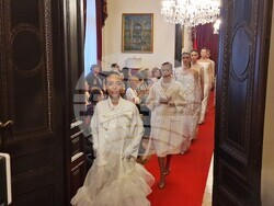 Йозлем Сюер, един от водещите модни дизайнери на Турция, представи в София колекция на тема „Истанбул–София“, снимка – Даниел Димитров/БТА