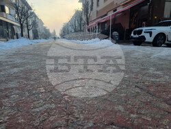 Смолян - заледена улица