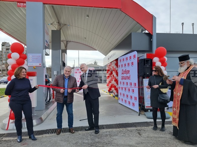 Разград - бензиностанция - откриване