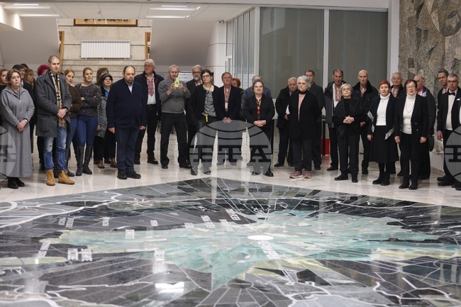 Общински културен институт „Красно село“ - мозайка „Зелено сърце“ - откриване