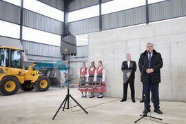 Село Равадиново - площадка за предварително третиране на смесени битови отпадъци - откриване