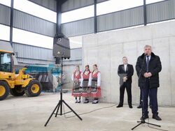 Село Равадиново - площадка за предварително третиране на смесени битови отпадъци - откриване