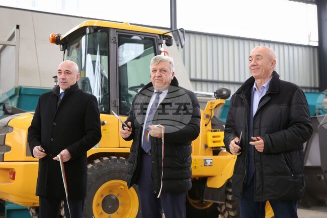 Село Равадиново - площадка за предварително третиране на смесени битови отпадъци - откриване