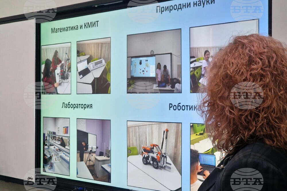 Пазарджик - STEM център - училище - откриване
