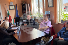 Село Белчин - полиция - жители - среща