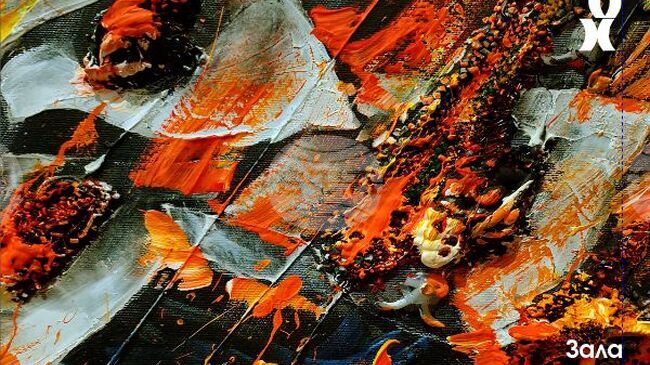 Валентин Дончевски подрежда голямоформатни творби, третиращи абсурдността на времето, в изложбата „Жарава“