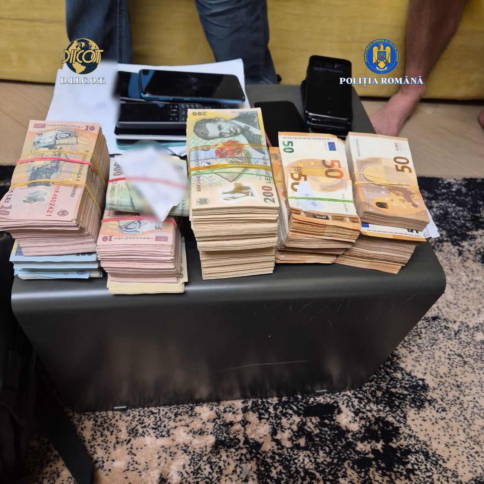 Румъния - Вълча - Дирекция за разследване на организираната престъпност и тероризма - акция