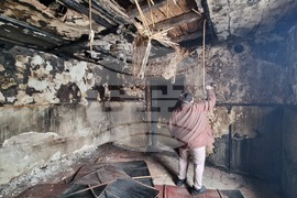 Тръстеник - пожар - семейство