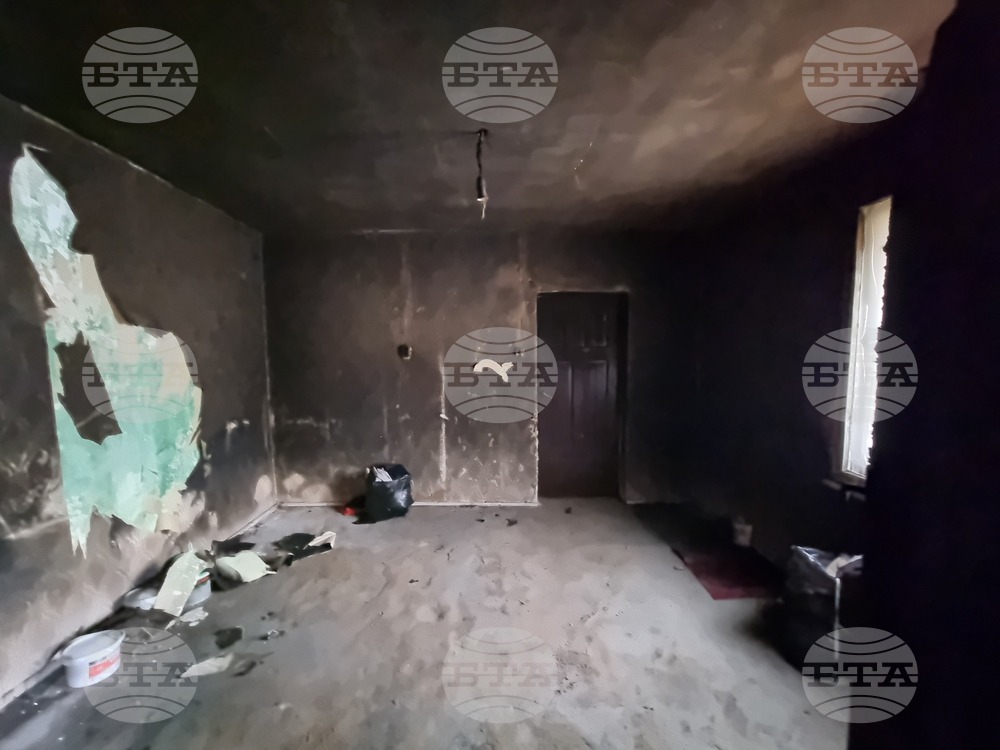 Тръстеник - пожар - семейство