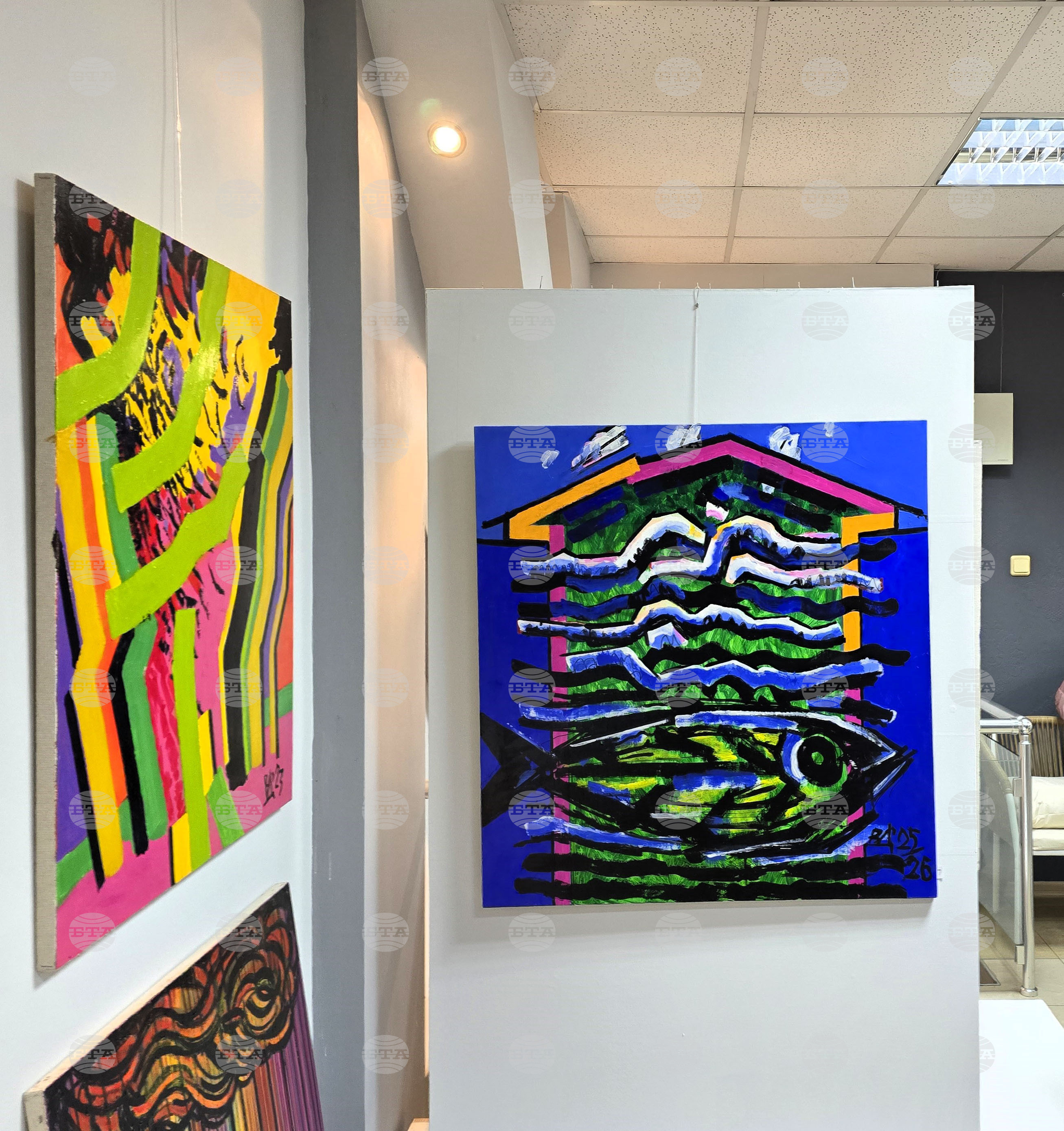 Сливен - Велин Динев - изложба „Ритми на цветовете“