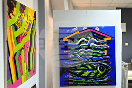 Сливен - Велин Динев - изложба „Ритми на цветовете“