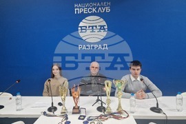 Национален пресклуб на БТА Разград - спортни танци „Фея Денс“ - пресконференция