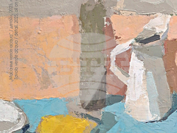 Американската художничка Луси МакГилис представя първа самостоятелна изложба в България. Снимка: Галерия „Астри“