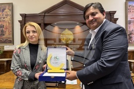 Пакистан - Лахор - Кирил Вълчев - Малик Мухамад Ахмад Хан - Ирена Ганчева - среща