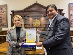 Пакистан - Лахор - Кирил Вълчев - Малик Мухамад Ахмад Хан - Ирена Ганчева - среща