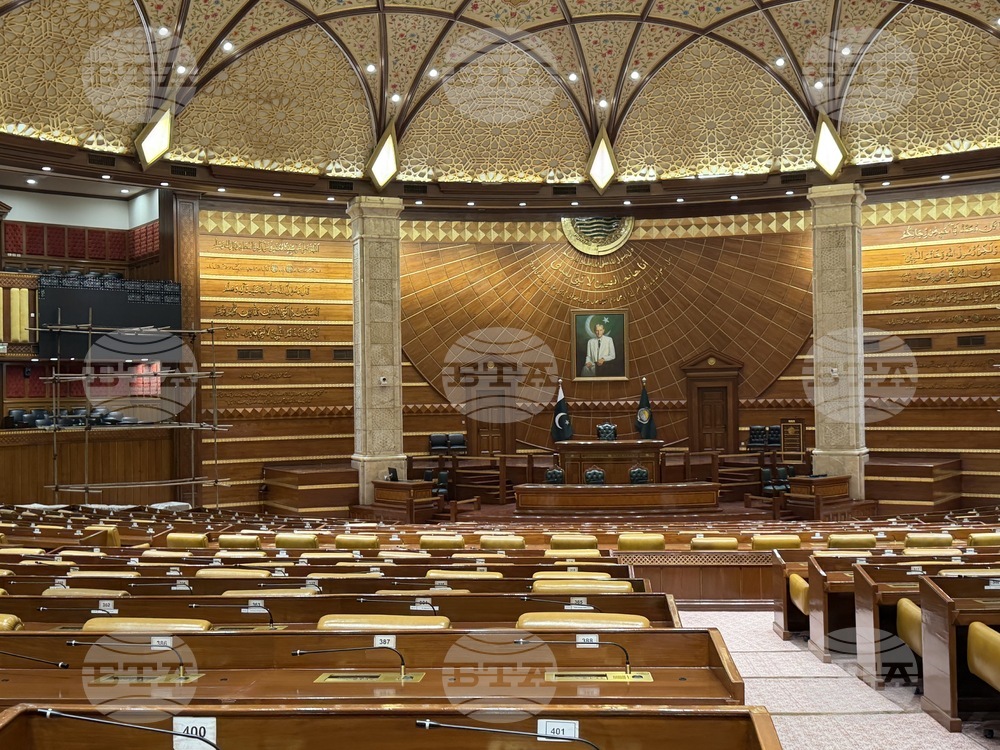 Пакистан - провинциалният парламент на пакистанската провинция Панджаб в Лахор