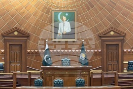 Пакистан - провинциалният парламент на пакистанската провинция Панджаб в Лахор