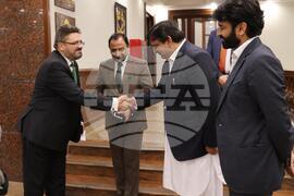 Пакистан - Лахор - Кирил Вълчев - Малик Мухамад Ахмад Хан - среща