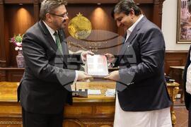 Пакистан - Лахор - Кирил Вълчев - Малик Мухамад Ахмад Хан - среща