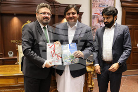 Пакистан - Лахор - Кирил Вълчев - Малик Мухамад Ахмад Хан - среща