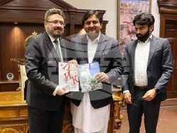 Пакистан - Лахор - Кирил Вълчев - Малик Мухамад Ахмад Хан - среща