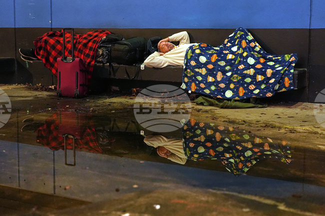 APTOPIX Homeless Miami