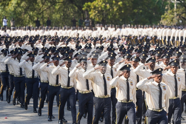 Haiti Police Graduation
