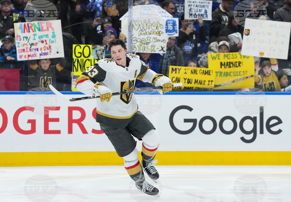 Golden Knights Maple Leafs Hockey