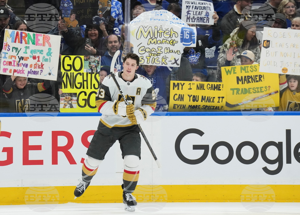 Golden Knights Maple Leafs Hockey