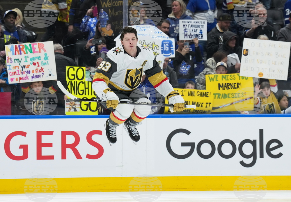 Golden Knights Maple Leafs Hockey