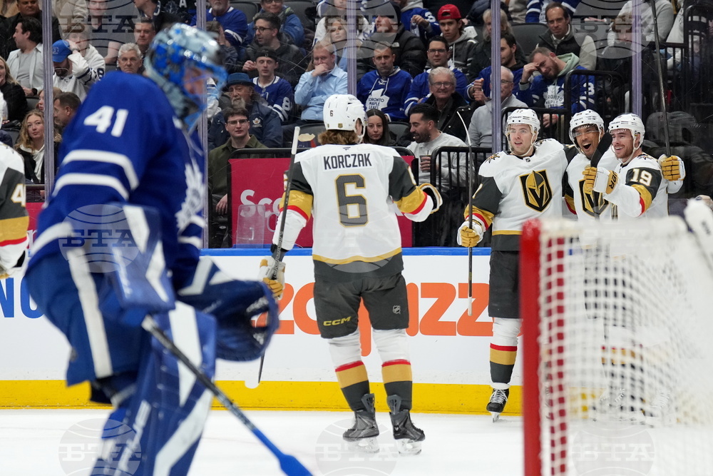 Golden Knights Maple Leafs Hockey