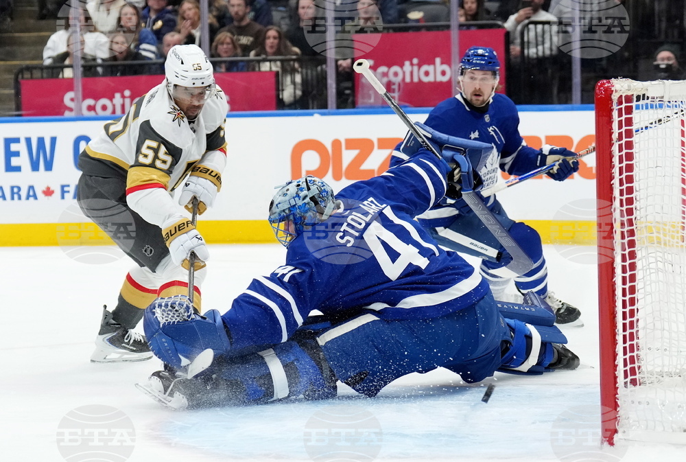 Golden Knights Maple Leafs Hockey