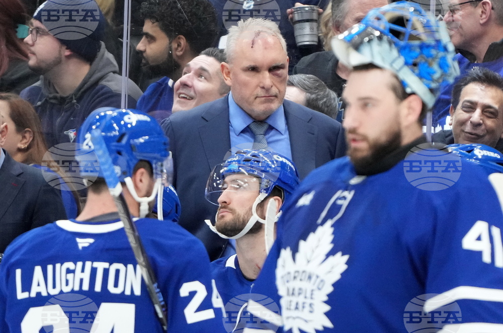 Golden Knights Maple Leafs Hockey