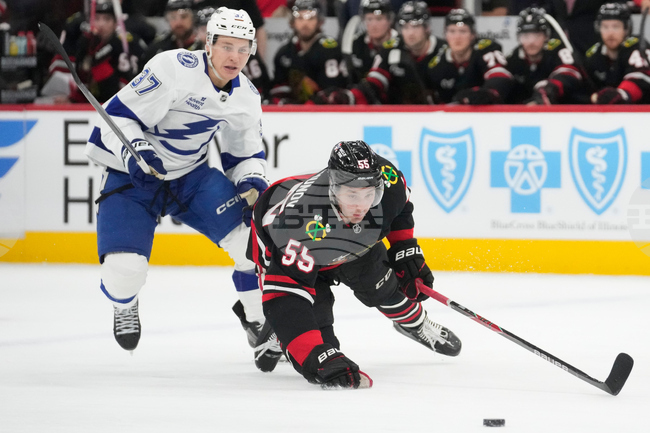 Lightning Blackhawks Hockey