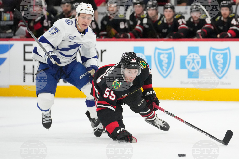 Lightning Blackhawks Hockey