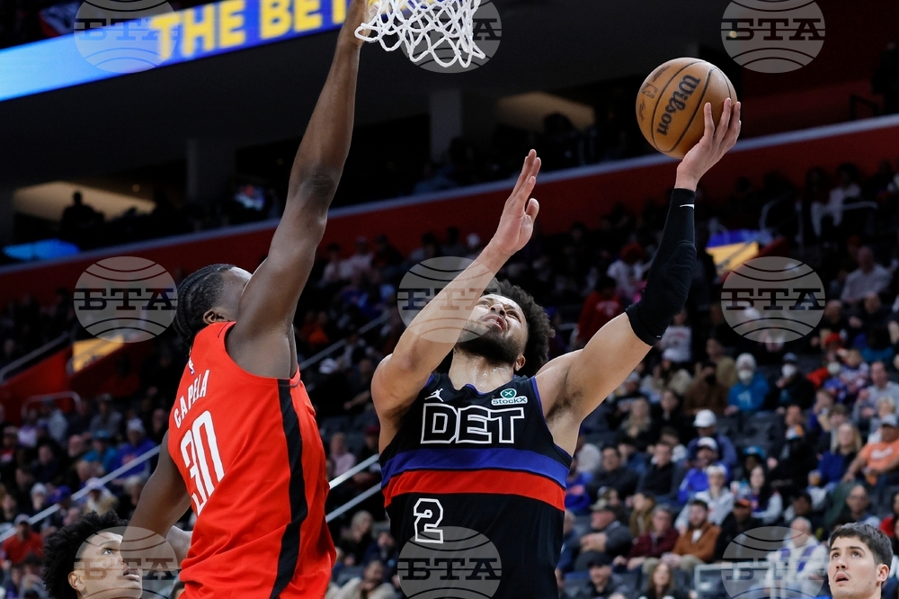 Rockets Pistons Basketball