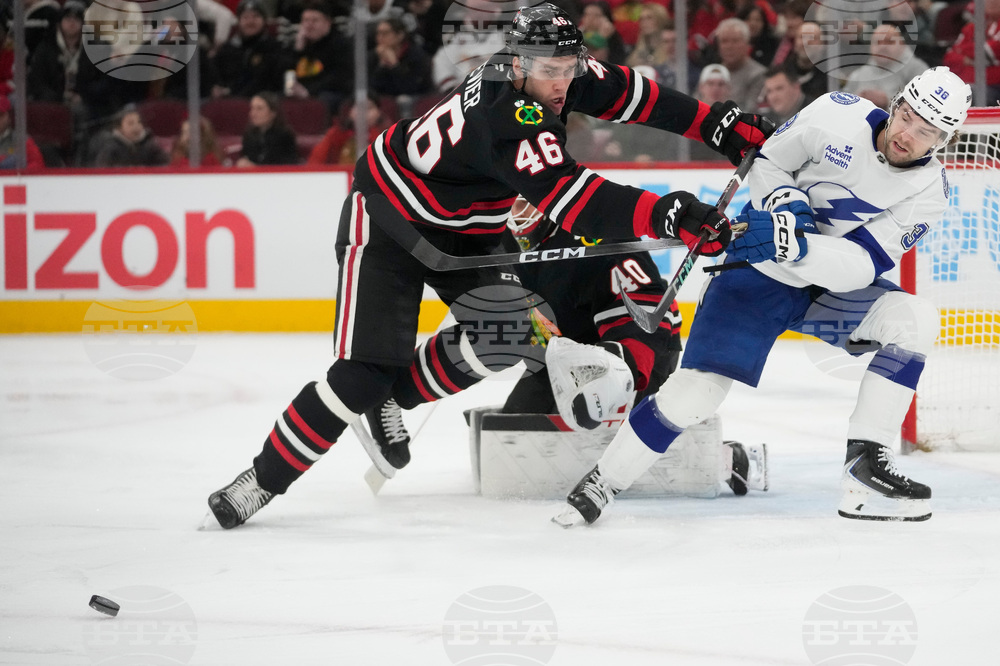 Lightning Blackhawks Hockey