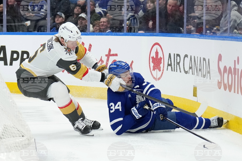 Golden Knights Maple Leafs Hockey