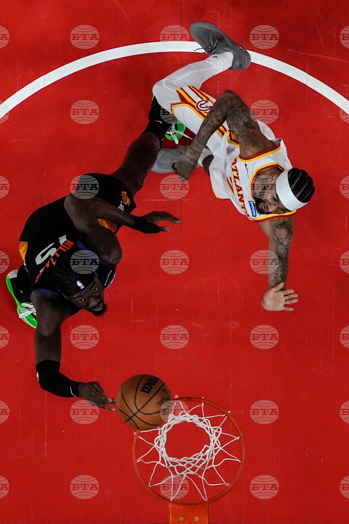 Suns Hawks Basketball