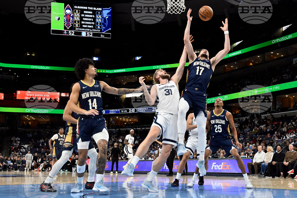 Pelicans Grizzlies Basketball