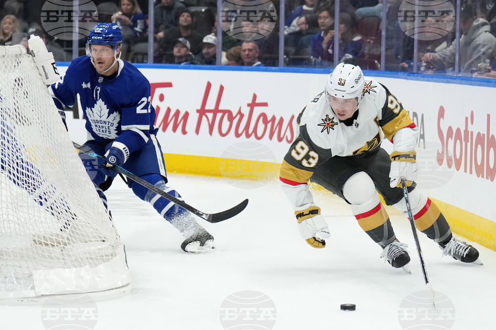 Golden Knights Maple Leafs Hockey