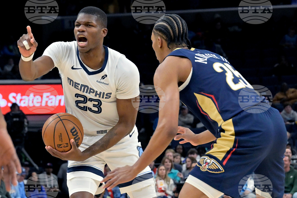 Pelicans Grizzlies Basketball