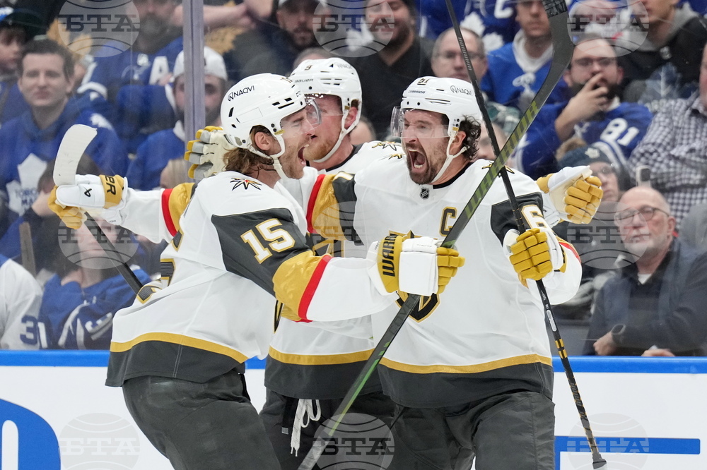 Golden Knights Maple Leafs Hockey