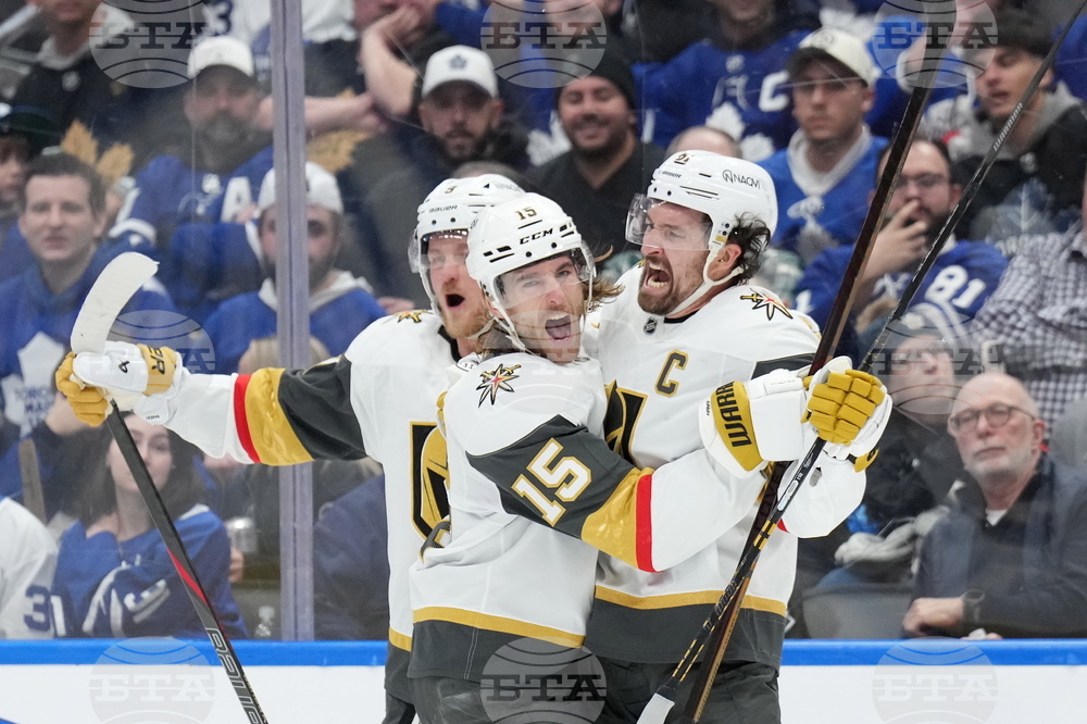 Golden Knights Maple Leafs Hockey