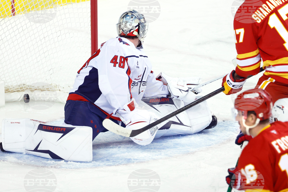 Capitals Flames Hockey