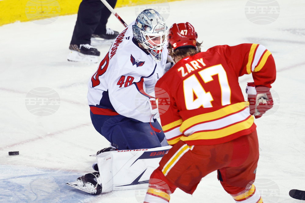 Capitals Flames Hockey